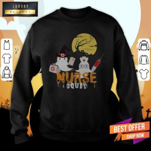 Nurse Squad Ghost Nightmare Halloween Shirt 3