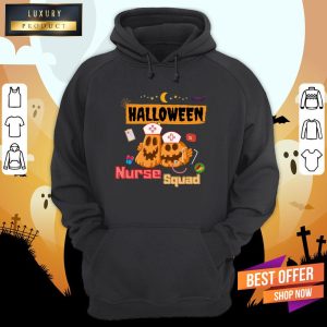 Nurse Squad Team Pumpkin Ghost Halloween Shirt 4