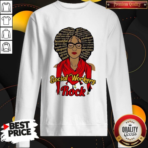 Official Black Girl Magic Social Workers Rock Shirt