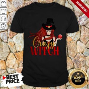 Official Crazy Witch Shirt