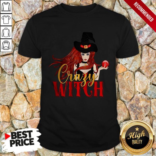 Official Crazy Witch Shirt