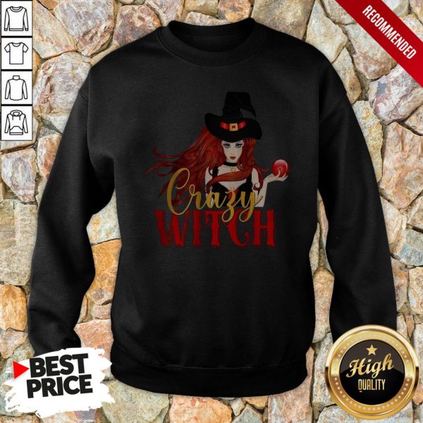 Official Crazy Witch Shirt