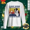 Official I Like Wine And Potography And Maybe People Vintage Shirt