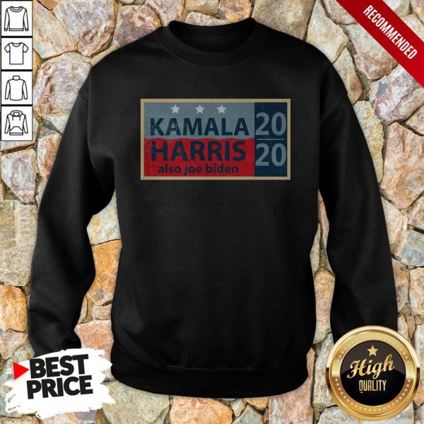 Official Kamala Harris Also Joe Biden Election T-Shirt