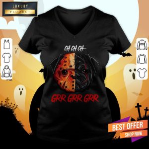 Oh Oh Oh Grr Grr Pug Dog Wear Mask Funny Halloween Shirt 3