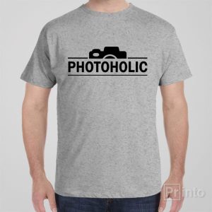Photoholic T shirt 1