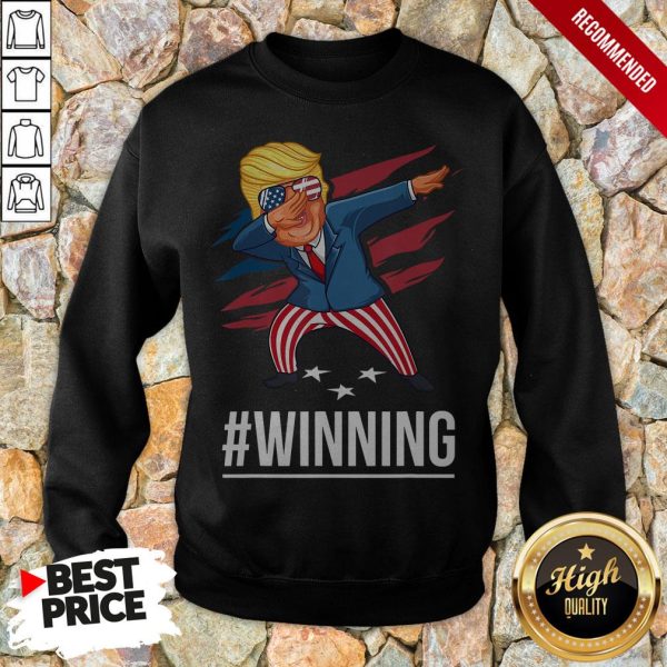 Premium Trump Dabbing Winning Shirt