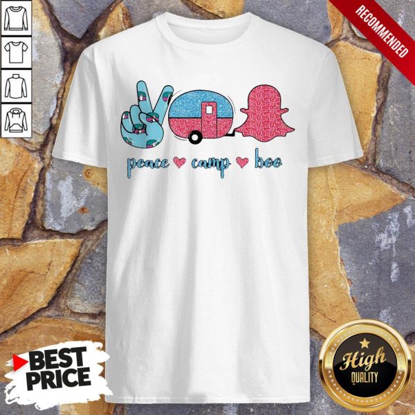 Pretty Peace Camp Boo Shirt