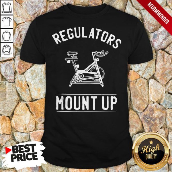 Regulators Mount Up Spin Class Cycling Shirt