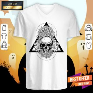 Skull Flower Day Of The Dead Shirt 3