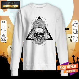 Skull Flower Day Of The Dead Shirt 5