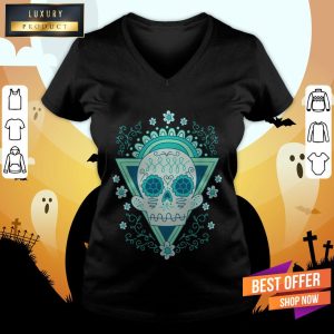 Sugar Skull Day O The Dead Vintage Shirt 3