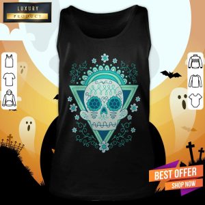 Sugar Skull Day O The Dead Vintage Shirt 4