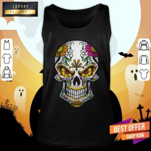 Sugar Skull Day Of Dead Dia De Muertos Shirt 4