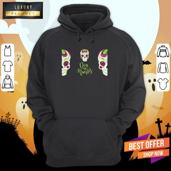 Sugar Skull Day Of The Dead Dia De Muertos Shirt