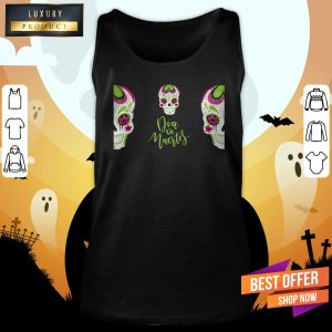 Sugar Skull Day Of The Dead Dia De Muertos Shirt 4