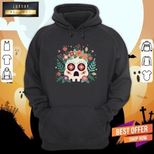 Sugar Skull Day Of The Dead In Mexican Shirt 2