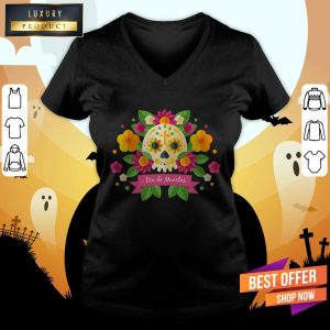 Sugar Skull Dia De Muertos Day Dead In Mexican Shirt 3