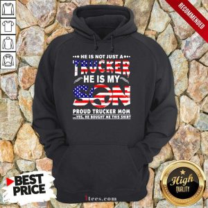 Trucker He Is My Son American Flag Shirt