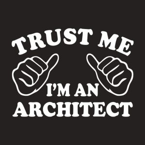 Trust me I am an architect T shirt 2