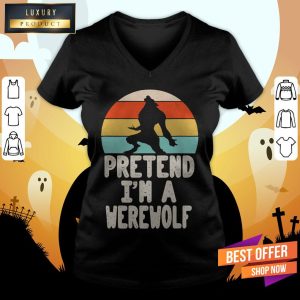 Werewolves Pretend I'M A Werewolf Vintage Shirt 3