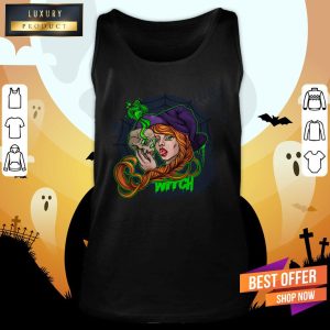 Witch Skull Halloween Sugar Shirt 4