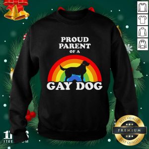 Wonder Proud Parent Of A Gay Dog Shirt