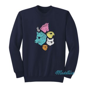 Abed Nadir Animals With Eyepatches Sweatshirt 1