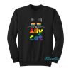 Ally Cat Pride Month Sweatshirt