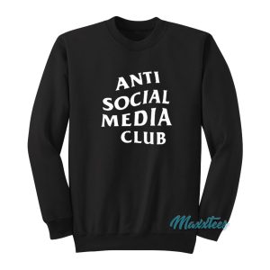 Anti Social Media Club Sweatshirt 1