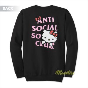 Anti Social Social Club Hello Kitty Sweatshirt 1