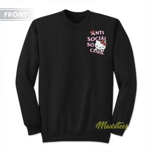 Anti Social Social Club Hello Kitty Sweatshirt 2