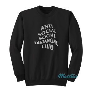 Anti Social Social Distancing Club Sweatshirt Cheap 1