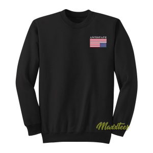 Anti State America Flag Sweatshirt