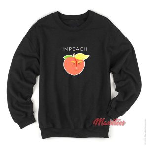 Anti Trump Peach Emoji Sweatshirt