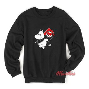 Antifa Moomin Anti Fascist Sweatshirt 1