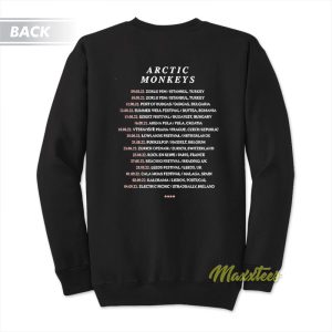 Arctic Monkeys Glitterball Tour Racism Sweatshirt 2