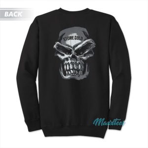 Arrive Raise Hell Leave Stone Cold Skull Sweatshirt 2