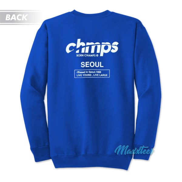 BTS Kim Jungkook Born Champs Sweatshirt