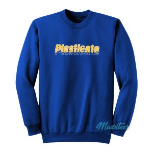 BTS Taehyung Plasticate Multi Logo Sweatshirt 1