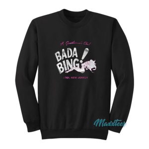 Bada Bing Club New Jersey The Sopranos Sweatshirt 2