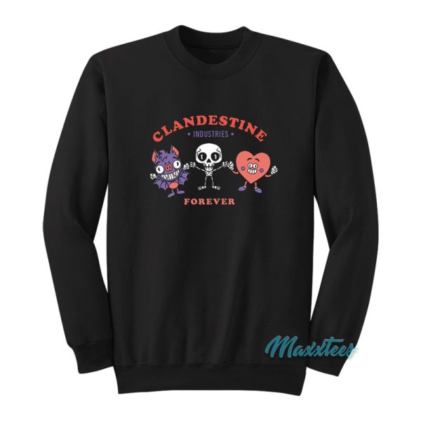 Bat Clandestine Industries Forever Sweatshirt