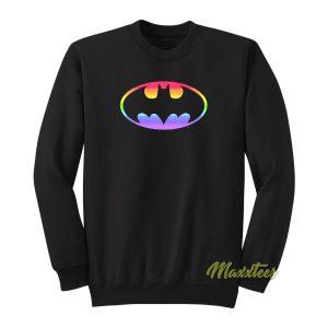 Batman Rainbow Sweatshirt 1