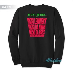 Beam Me Up Scotty Nicki Minaj Sweatshirt 1