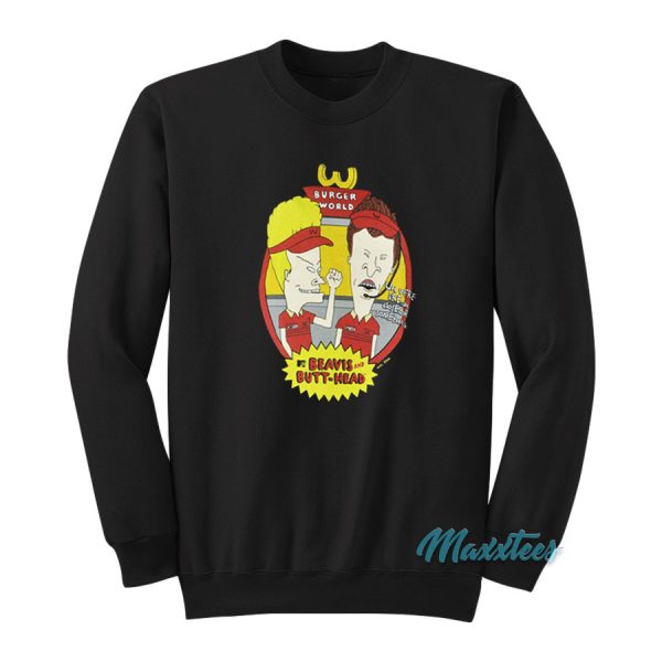 Beavis and Butt-Head Burger World Sweatshirt