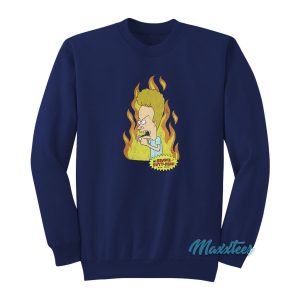 Beavis and Butt-Head Fire Sweatshirt