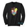 Beavis and Butthead Flame Sweatshirt