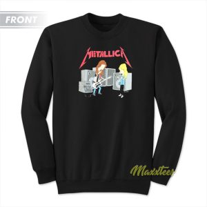 Beavis and Butthead Metallica Sweatshirt 1