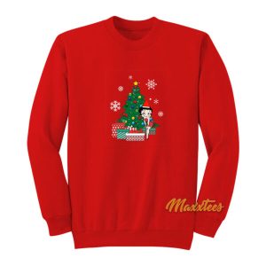 Betty Boop Around The Christmas Tree Sweatshirt 2