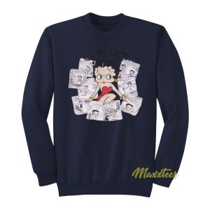 Betty Boop Comic Sweatshirt 1